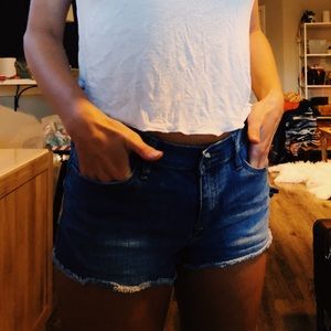 jean shorts